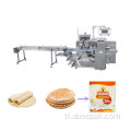 Bostar Automatic Tortilla Pancake Pillow Wrap Machine